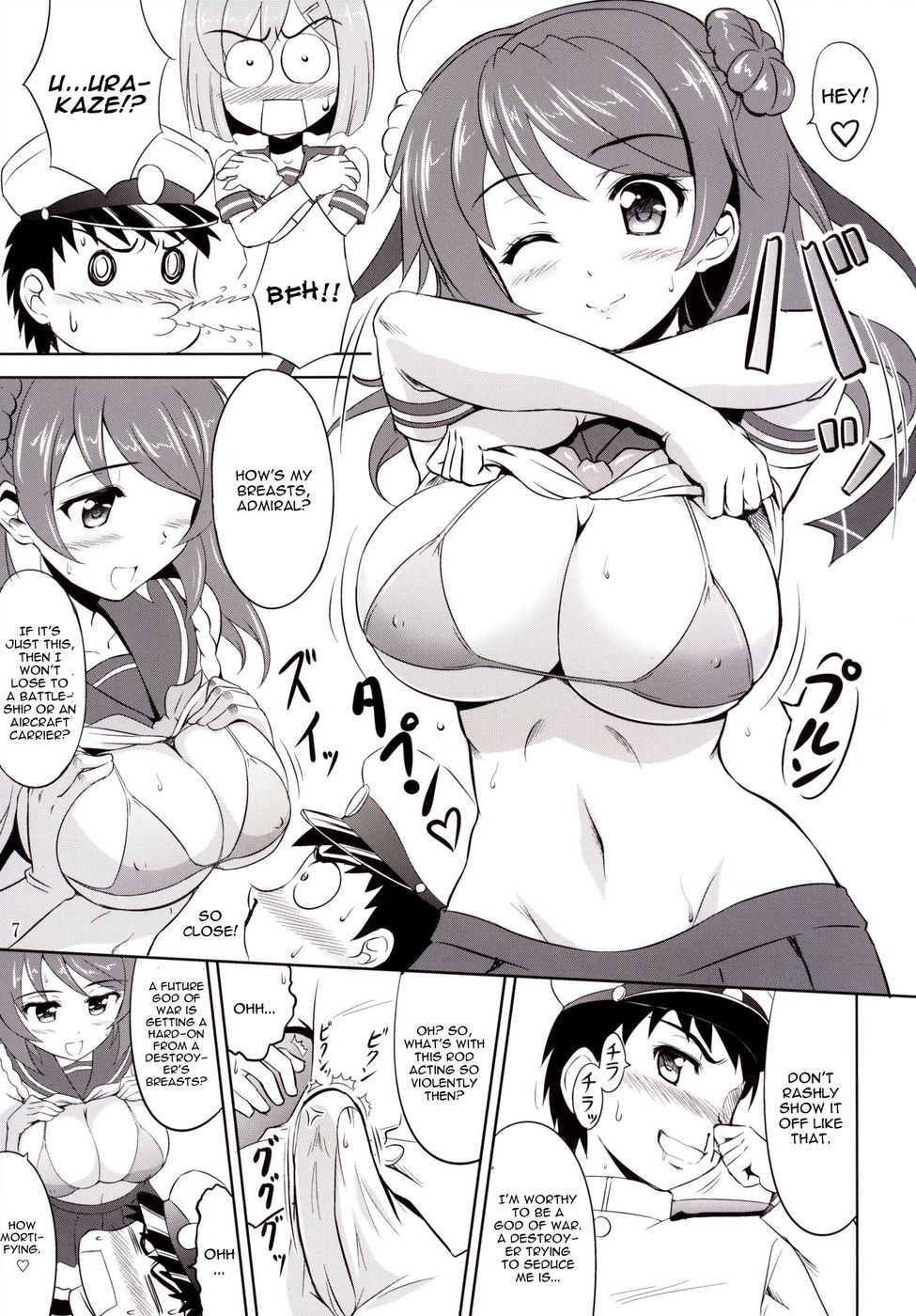 Hentai Manga Comic-There Are Destroyers Like You Girls!!-Read-6